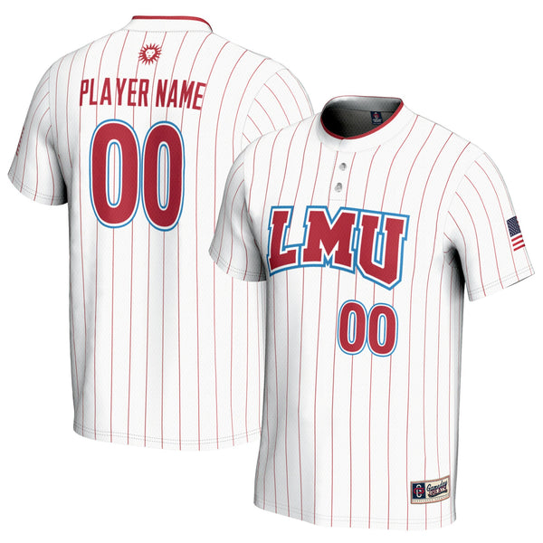 Loyola Marymount Lions GameDay Greats NIL Pick-A-Player Softball Lightweight Jersey - White