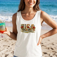 Retro USA 250th Anniversary Tank Top | Vintage Floral 250 Years of Freedom Design | Soft Breathable Premium Fabric | 4th of July Independence Day Gift