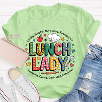 Lunch Lady Loving Helpful Teacher T-Shirt