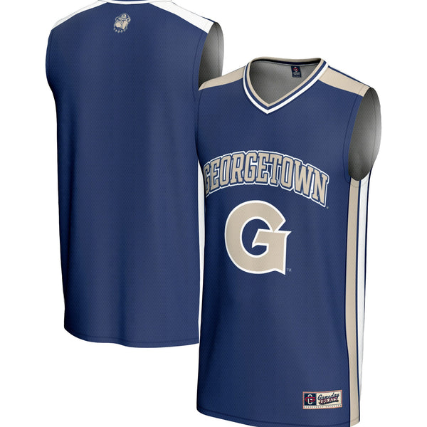 Georgetown Hoyas GameDay Greats Spirit Basketball Jersey - Navy