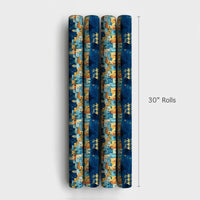 Bethlehem Nativity Christmas Gift Wrap, Wise Men Still Seek Him Wrapping Paper, Camels Starry Night Present Wrap, Christian Wrapping Paper