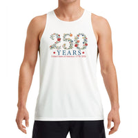 USA 250th Anniversary Tank Top | Vintage Botanical Floral 250 Years Graphic | Soft Lightweight Breathable Fabric | 1776-2026 Freedom Celebration Gift
