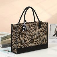 Wild Class Tote – Zebra & Leopard Print Teacher Bag