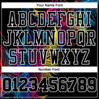 Custom Basketball Jersey - Black Black-White Round Neck Sublimation Uniform