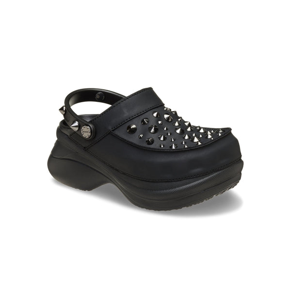 Giày Clog Nữ Crocs Bae Studded - Black