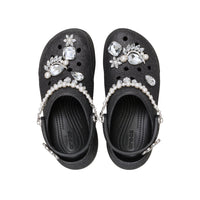 Bae Wedding Glitter Clogs - Black
