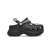 Bae Wedding Glitter Clogs - Black