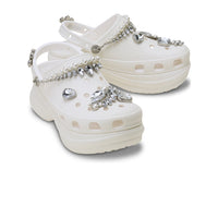 Bae Wedding Glitter Clogs - White