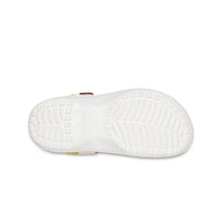 Classic Platform Painted Floral Clogs - Chalk