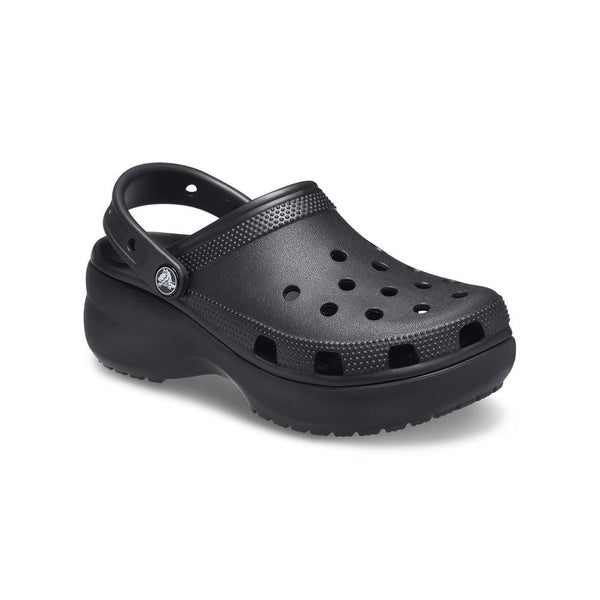 Giày Clog Nữ Crocs Platform Classic - Black