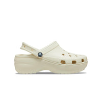 Platform Classic Clogs - Bone