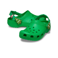 Kids' Classic Holiday Icons Lights Clogs - Grass Green