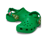 Toddlers' Classic Holiday Icons Lights Clogs - Grass Green