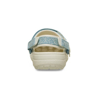 Kids' Classic Denim Flower Clogs - Summit White