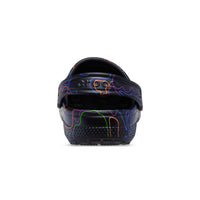 Kids' Classic Hi Vis Camo Clogs - Black / Multi