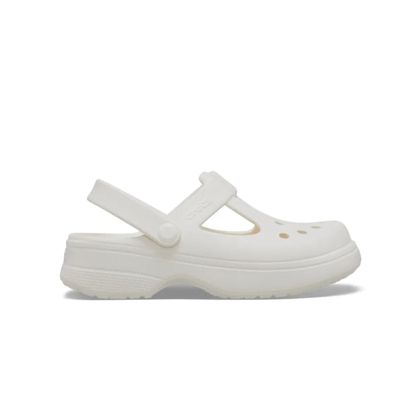 Giày Clog Trẻ Em Crocs Classic Mary Jane - Chalk