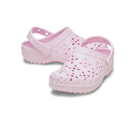 Toddlers' Classic Floral Cutout Clogs - Pink Milk