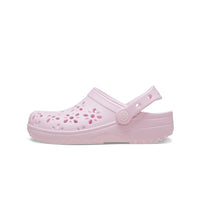 Toddlers' Classic Floral Cutout Clogs - Pink Milk
