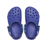 Toddlers' Classic Imagination Lights Back Strap Clogs - Sapphire