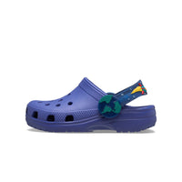 Toddlers' Classic Imagination Lights Back Strap Clogs - Sapphire