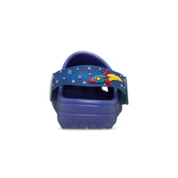 Toddlers' Classic Imagination Lights Back Strap Clogs - Sapphire