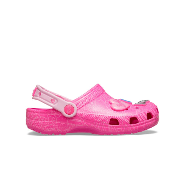 Giày Clog Trẻ em Crocs Classic Mattel Pink Barbie