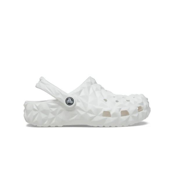 Giày Clog Unisex Crocs Classic Geometric - White