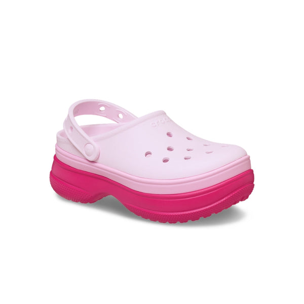 Giày Clog Unisex Crocs Classic Stacked - Dragon Fruit