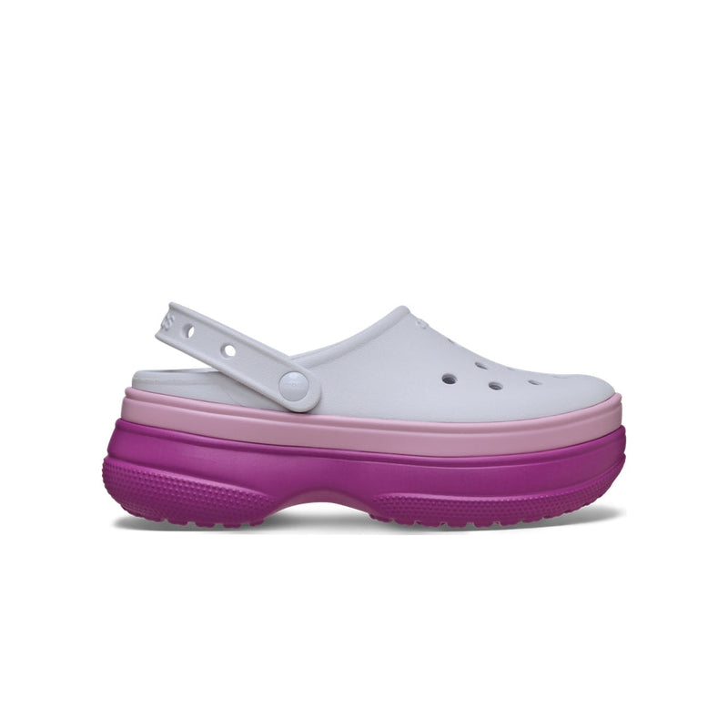 Classic Stacked Clogs - Grapeberry