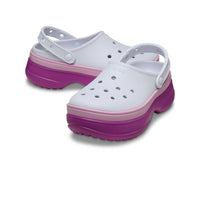 Classic Stacked Clogs - Grapeberry