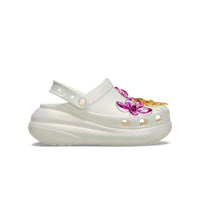 Crush Pearlized Florals Clogs - White