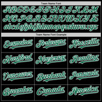 Custom Black Kelly Green-White Bomber Full-Snap Varsity Letterman Two Tone Hoodie Jacket