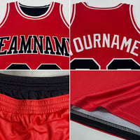 Custom Reversible Black White Double Side Sublimation Basketball Set Jersey