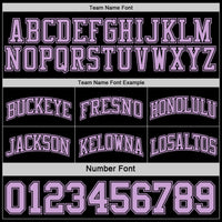 Custom Reversible Black Light Purple Double Side Sublimation Basketball Set Jersey