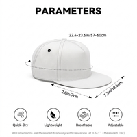 Custom Pink White-Gray Stitched Cuffed Knit Hat