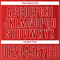 Custom Soccer Jersey - Red Red-Black Sublimation Uniform