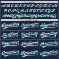 Custom Navy Gray-Teal Two-Button Unisex Softball Jersey