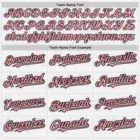 Custom White Black Pinstripe Medium Pink Two-Button Unisex Softball Jersey