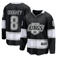 Los Angeles Kings Drew Doughty Black Home Premier Breakaway Player Jersey