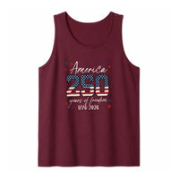 USA 250th Anniversary Tank Top | America 250 Years of Freedom 1776-2026 | Soft Breathable Patriotic Summer Wear | Independence Day 4th of July Gift for Men Women