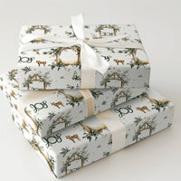 Christian Joy Manger Wrapping Paper, Nativity Christmas Wrapping Paper, Religious Holiday Gift Wrap, Church Donkey Wrapping Paper, Xmas Roll