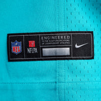 Miami Dolphins Darren Waller Nike Aqua Team Game Jersey