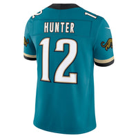 Jacksonville Jaguars Travis Hunter Teal Alternate Prowler Throwback Printed Limited Jersey
