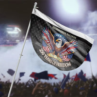 American Eagle House Flag | 250 Years Of Freedom 1776-2026 | Premium Weather-Resistant Polyester | Patriotic Outdoor Garden Decor Gift