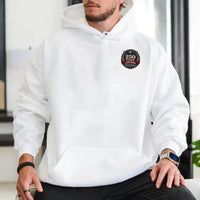 250 Years Anniversary Hoodie | Commemorative Eagle Badge Design | Premium Cotton-Polyester Blend | Patriotic Gift for History Lovers