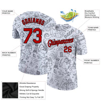 Personalized Holiday Athletic T-Shirt, Custom Christmas Performance Shirt, Custom Name and Number Shirt, Festive Sportswear Workout Tee