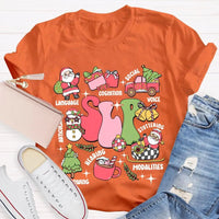 Speech Language Pathology Holiday Shirt, SLP Speech Therapy Christmas T-Shirt, Voice Stuttering Graphic Tee, SLP Therapist Present