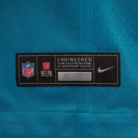 Jacksonville Jaguars Ezra Cleveland Nike Teal Game Jersey