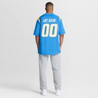 Los Angeles Chargers Powder Blue Custom Game Jersey
