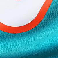 Miami Dolphins Luke Basso Aqua Team Game Jersey